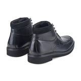 Men's Macklin Moc Toe Lace-Up Leather Boots